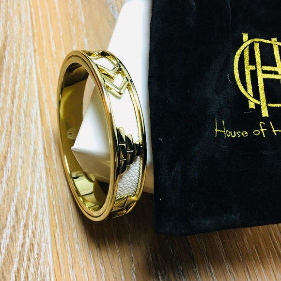 β¬οΈ House of Harlow 1960 Aztec Bangle Bracelet - Picture 3 of 8